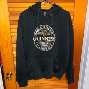 Guinness Hoodie- mens size large